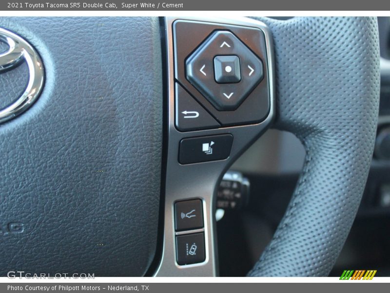 Super White / Cement 2021 Toyota Tacoma SR5 Double Cab