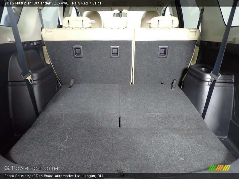  2016 Outlander SE S-AWC Trunk