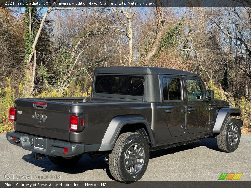 Granite Crystal Metallic / Black 2021 Jeep Gladiator 80th Anniversary Edition 4x4