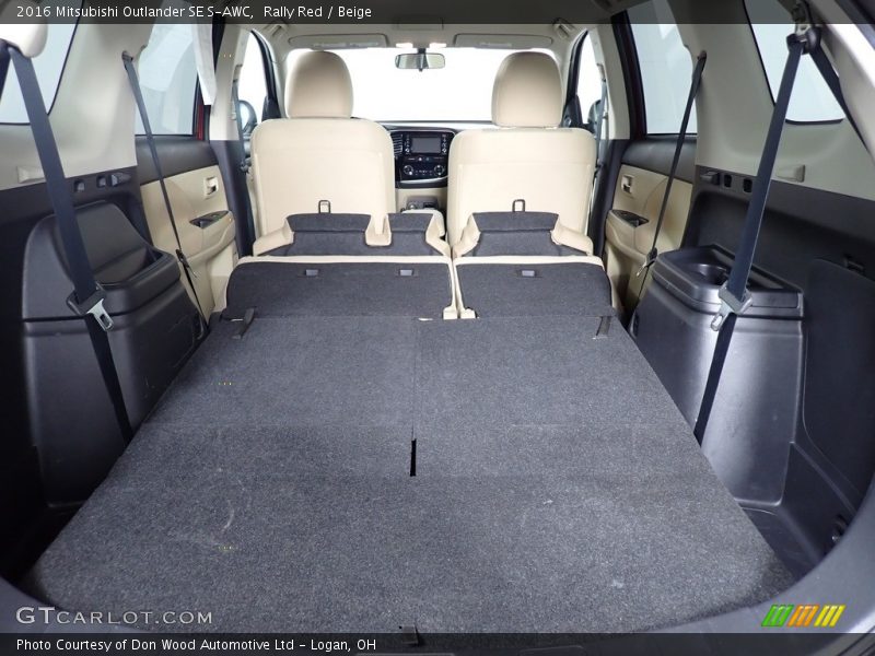  2016 Outlander SE S-AWC Trunk