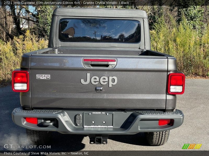 Granite Crystal Metallic / Black 2021 Jeep Gladiator 80th Anniversary Edition 4x4