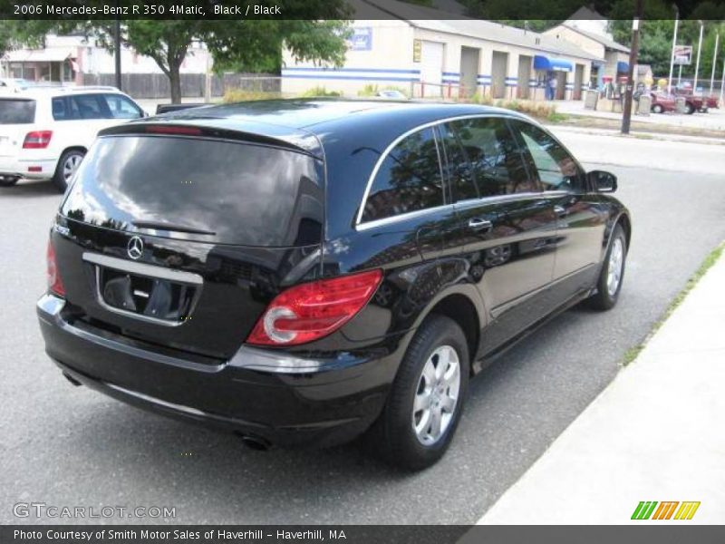 Black / Black 2006 Mercedes-Benz R 350 4Matic