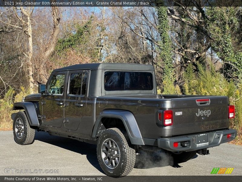Granite Crystal Metallic / Black 2021 Jeep Gladiator 80th Anniversary Edition 4x4