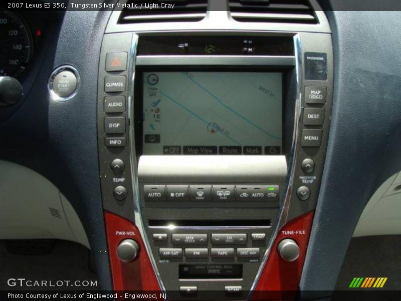 Tungsten Silver Metallic / Light Gray 2007 Lexus ES 350