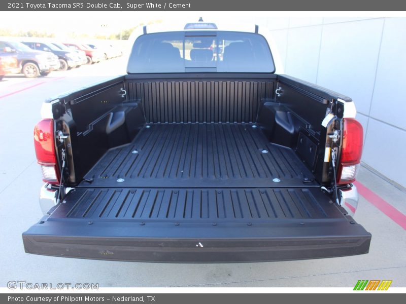 Super White / Cement 2021 Toyota Tacoma SR5 Double Cab