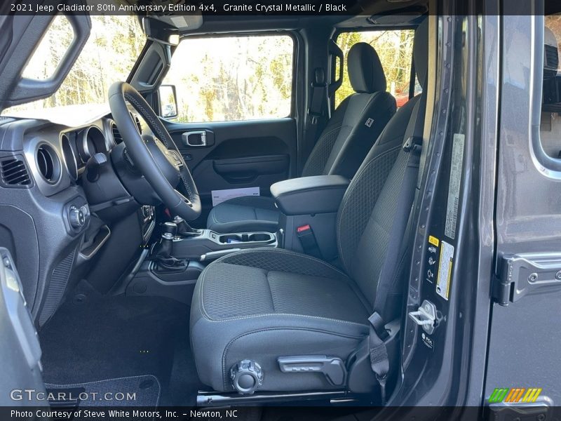 Granite Crystal Metallic / Black 2021 Jeep Gladiator 80th Anniversary Edition 4x4