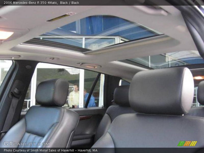 Black / Black 2006 Mercedes-Benz R 350 4Matic
