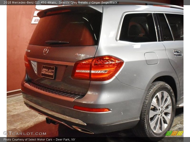 Selenite Grey Metallic / Ginger Beige/Black 2018 Mercedes-Benz GLS 450 4Matic