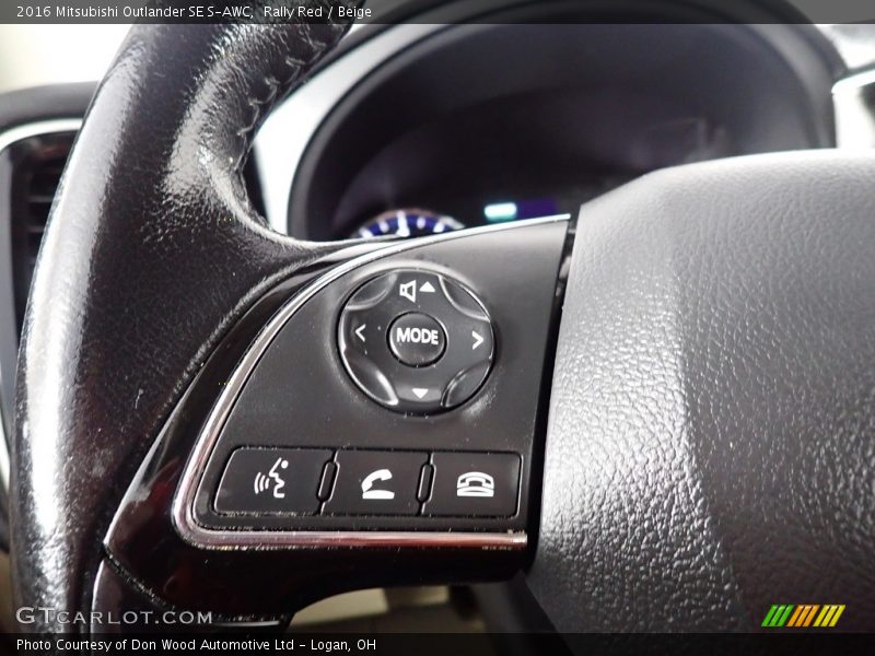  2016 Outlander SE S-AWC Steering Wheel