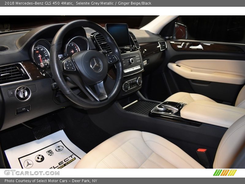 Selenite Grey Metallic / Ginger Beige/Black 2018 Mercedes-Benz GLS 450 4Matic