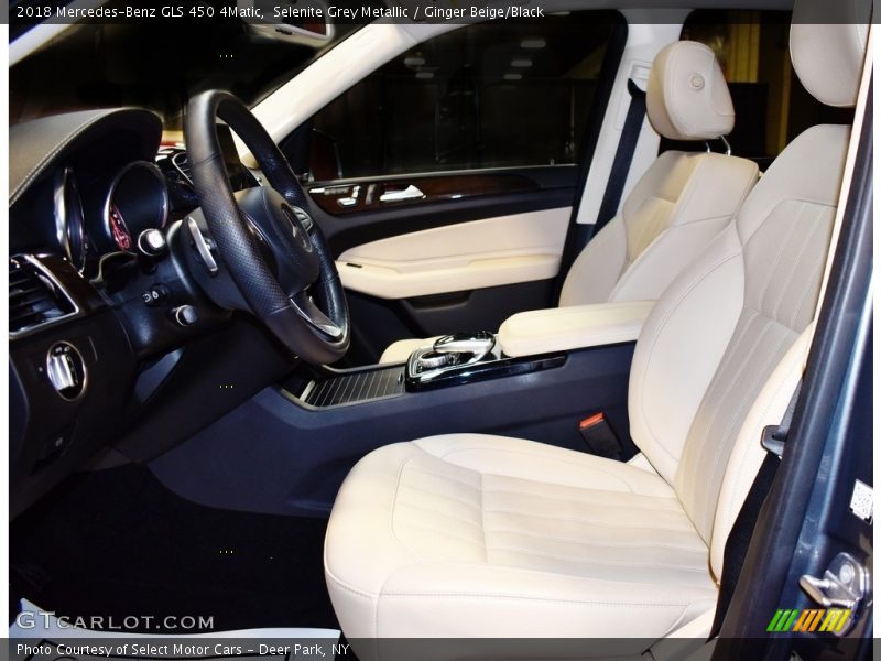 Selenite Grey Metallic / Ginger Beige/Black 2018 Mercedes-Benz GLS 450 4Matic