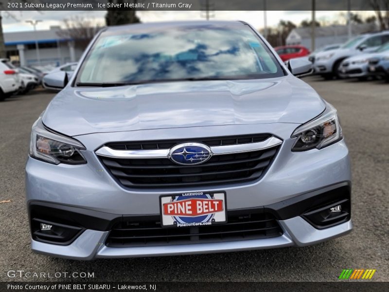 Ice Silver Metallic / Titanium Gray 2021 Subaru Legacy Premium