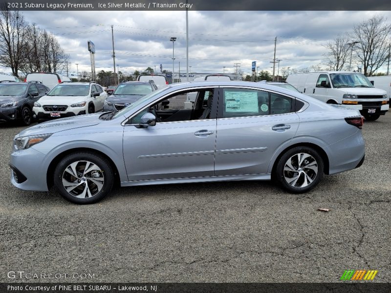 Ice Silver Metallic / Titanium Gray 2021 Subaru Legacy Premium