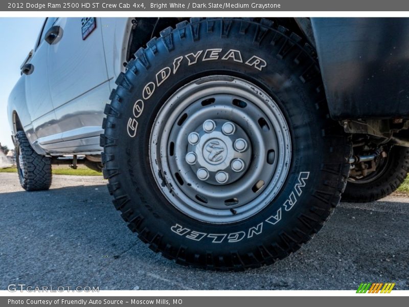 Bright White / Dark Slate/Medium Graystone 2012 Dodge Ram 2500 HD ST Crew Cab 4x4