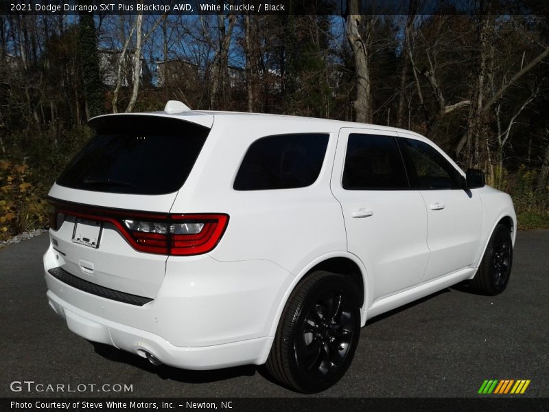 White Knuckle / Black 2021 Dodge Durango SXT Plus Blacktop AWD