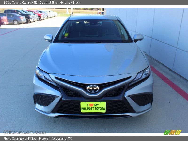 Celestial Silver Metallic / Black 2021 Toyota Camry XSE