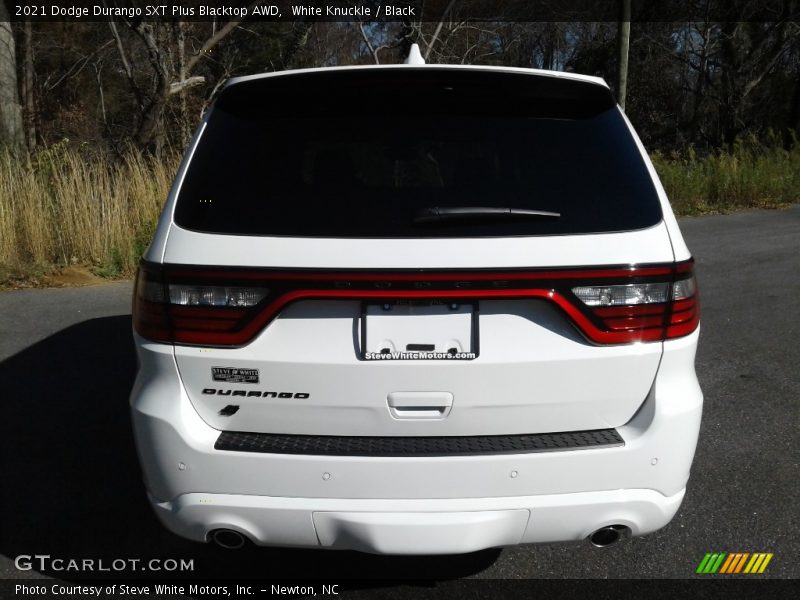 White Knuckle / Black 2021 Dodge Durango SXT Plus Blacktop AWD