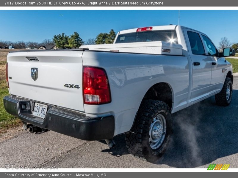 Bright White / Dark Slate/Medium Graystone 2012 Dodge Ram 2500 HD ST Crew Cab 4x4