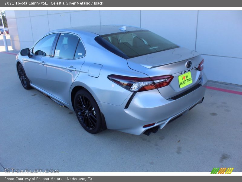 Celestial Silver Metallic / Black 2021 Toyota Camry XSE