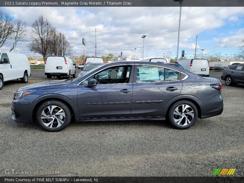 Magnetite Gray Metallic / Titanium Gray 2021 Subaru Legacy Premium