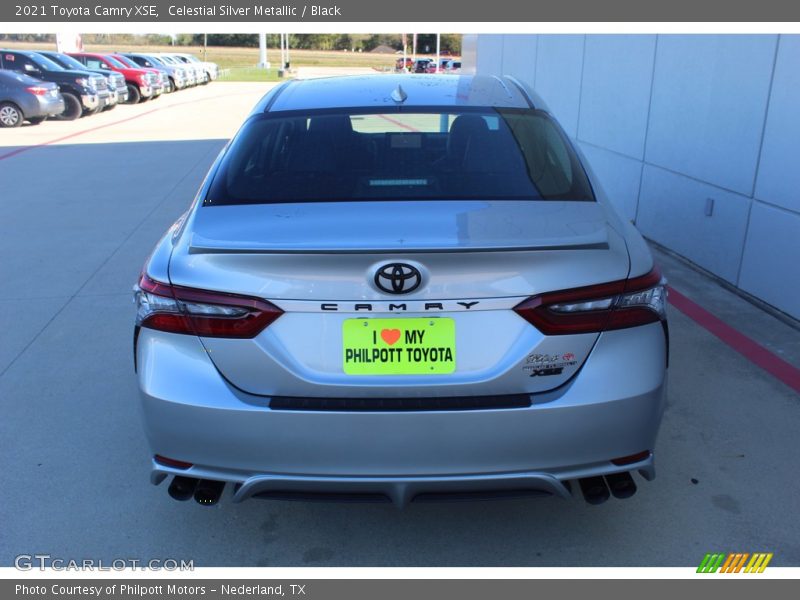 Celestial Silver Metallic / Black 2021 Toyota Camry XSE