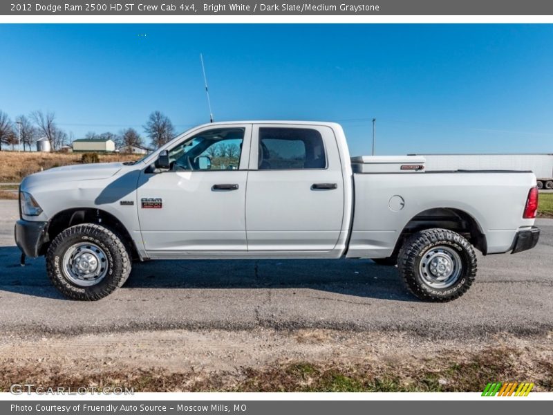 Bright White / Dark Slate/Medium Graystone 2012 Dodge Ram 2500 HD ST Crew Cab 4x4