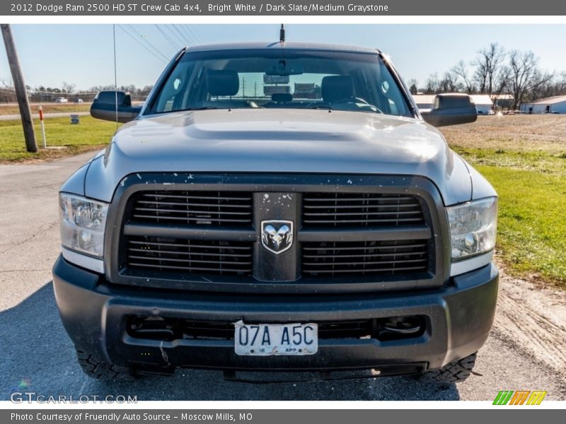 Bright White / Dark Slate/Medium Graystone 2012 Dodge Ram 2500 HD ST Crew Cab 4x4