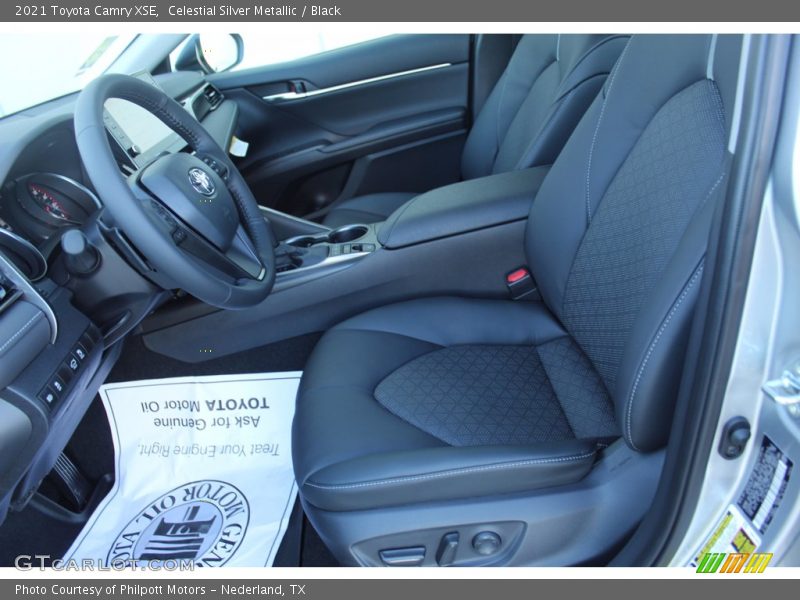 Celestial Silver Metallic / Black 2021 Toyota Camry XSE