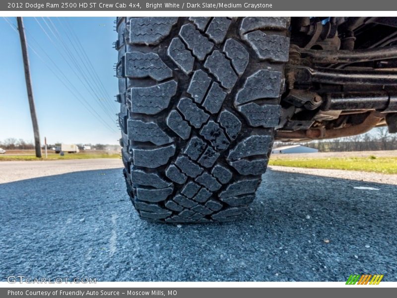 Bright White / Dark Slate/Medium Graystone 2012 Dodge Ram 2500 HD ST Crew Cab 4x4