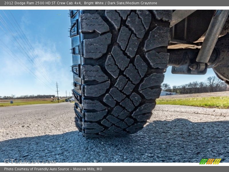 Bright White / Dark Slate/Medium Graystone 2012 Dodge Ram 2500 HD ST Crew Cab 4x4