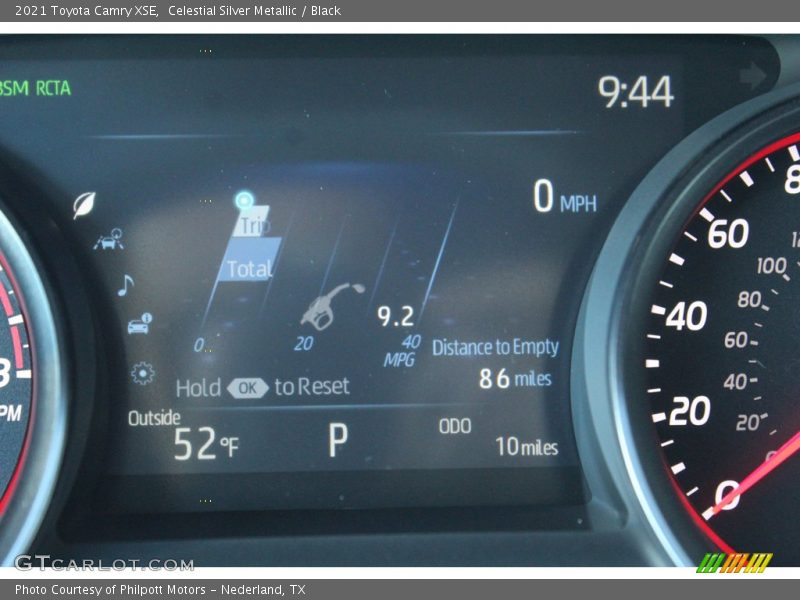 Celestial Silver Metallic / Black 2021 Toyota Camry XSE