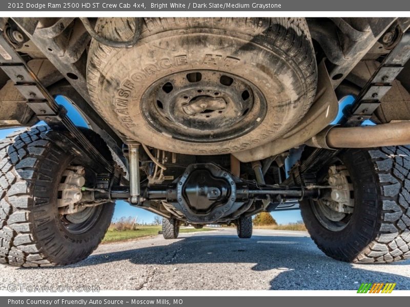 Bright White / Dark Slate/Medium Graystone 2012 Dodge Ram 2500 HD ST Crew Cab 4x4