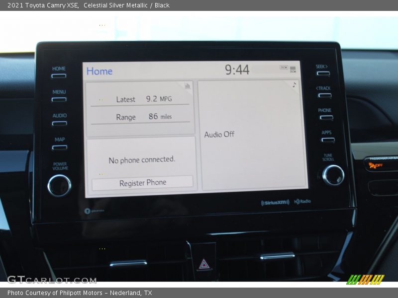 Celestial Silver Metallic / Black 2021 Toyota Camry XSE