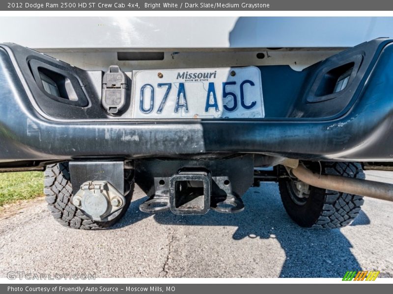 Bright White / Dark Slate/Medium Graystone 2012 Dodge Ram 2500 HD ST Crew Cab 4x4