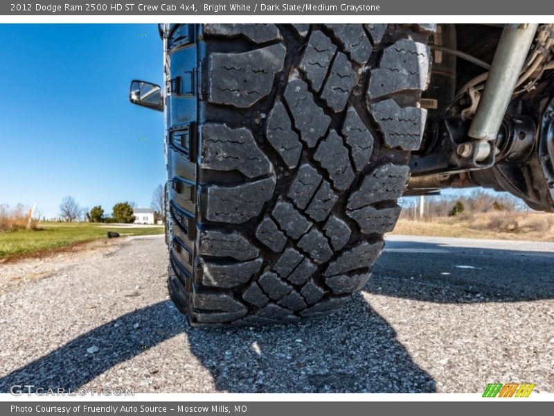 Bright White / Dark Slate/Medium Graystone 2012 Dodge Ram 2500 HD ST Crew Cab 4x4