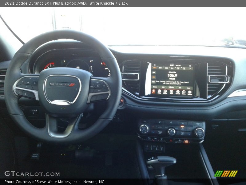 White Knuckle / Black 2021 Dodge Durango SXT Plus Blacktop AWD