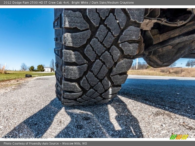 Bright White / Dark Slate/Medium Graystone 2012 Dodge Ram 2500 HD ST Crew Cab 4x4