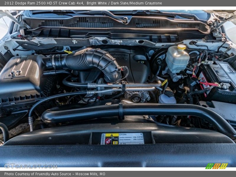 Bright White / Dark Slate/Medium Graystone 2012 Dodge Ram 2500 HD ST Crew Cab 4x4