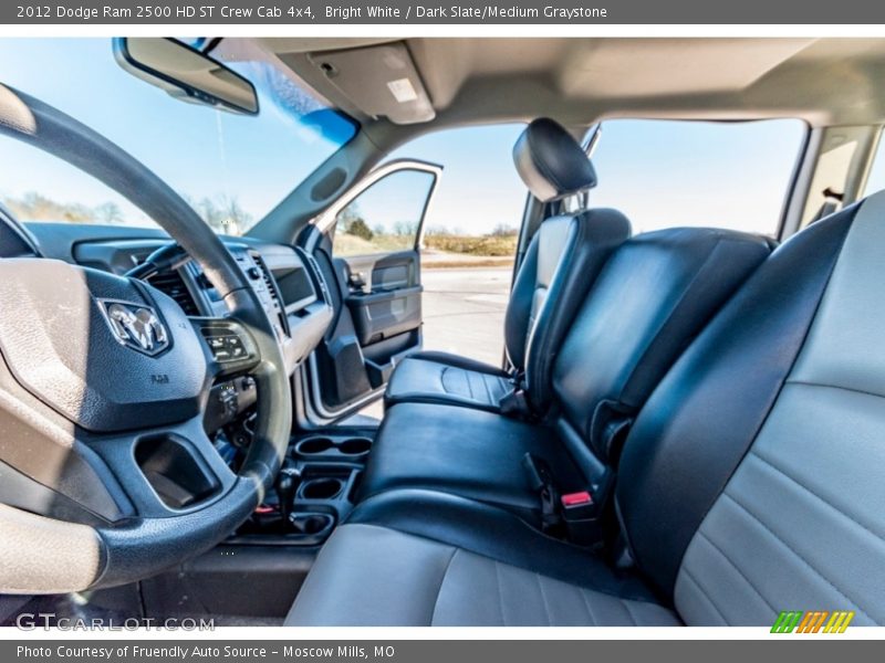 Bright White / Dark Slate/Medium Graystone 2012 Dodge Ram 2500 HD ST Crew Cab 4x4