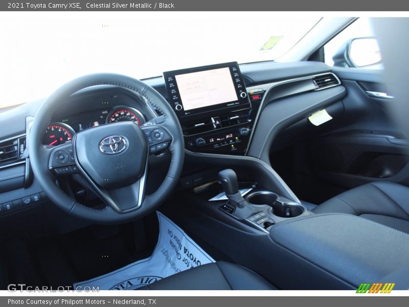 Celestial Silver Metallic / Black 2021 Toyota Camry XSE