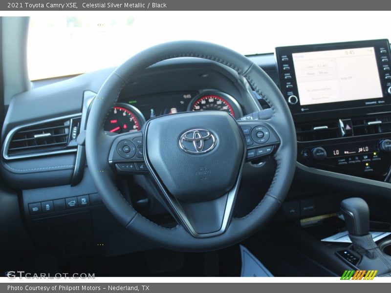 Celestial Silver Metallic / Black 2021 Toyota Camry XSE