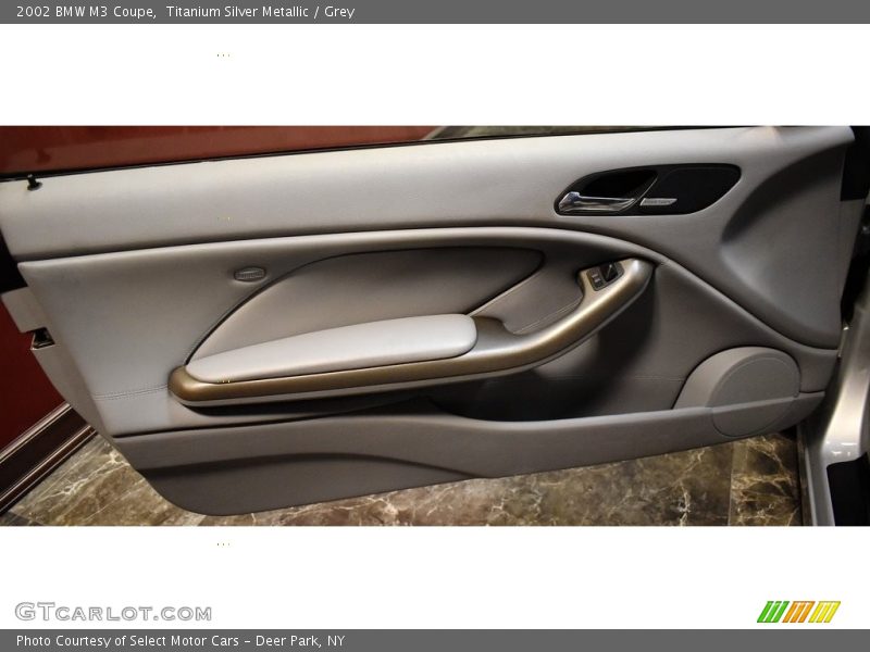 Titanium Silver Metallic / Grey 2002 BMW M3 Coupe