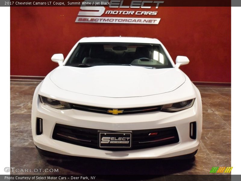 Summit White / Jet Black 2017 Chevrolet Camaro LT Coupe