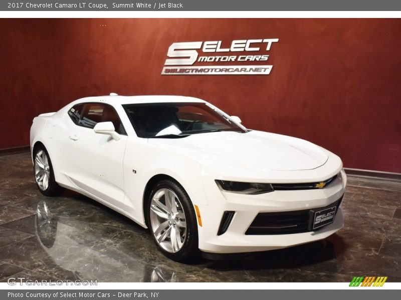 Summit White / Jet Black 2017 Chevrolet Camaro LT Coupe