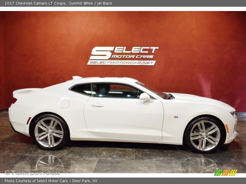 Summit White / Jet Black 2017 Chevrolet Camaro LT Coupe