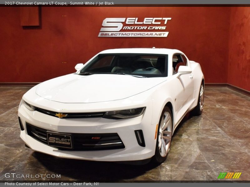 Summit White / Jet Black 2017 Chevrolet Camaro LT Coupe