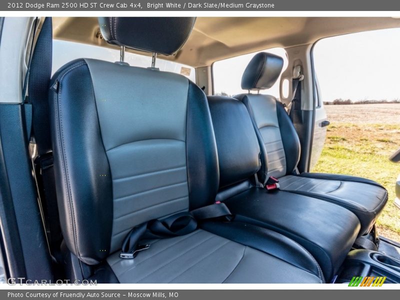Bright White / Dark Slate/Medium Graystone 2012 Dodge Ram 2500 HD ST Crew Cab 4x4