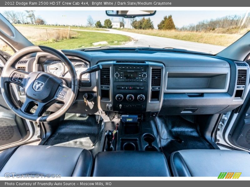 Bright White / Dark Slate/Medium Graystone 2012 Dodge Ram 2500 HD ST Crew Cab 4x4
