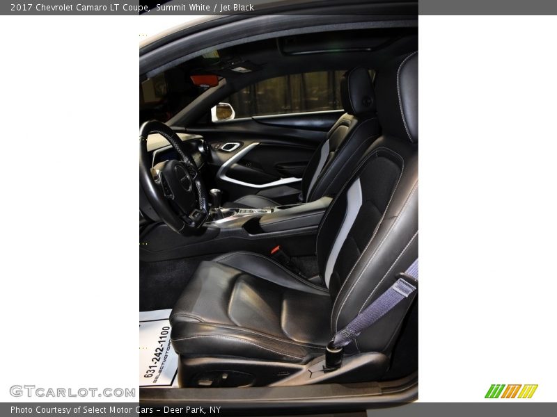 Summit White / Jet Black 2017 Chevrolet Camaro LT Coupe