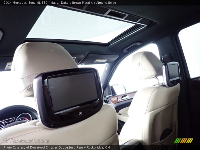 Dakota Brown Metallic / Almond Beige 2014 Mercedes-Benz ML 350 4Matic